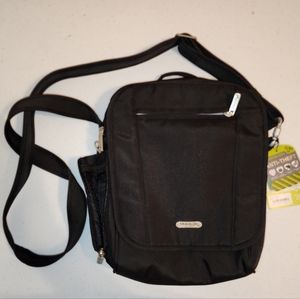 *NWT* UNISEX Black Travelon Anti-theft Classic Medium Tour Bag